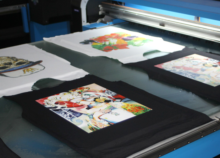 Talking about several methods of textile printing