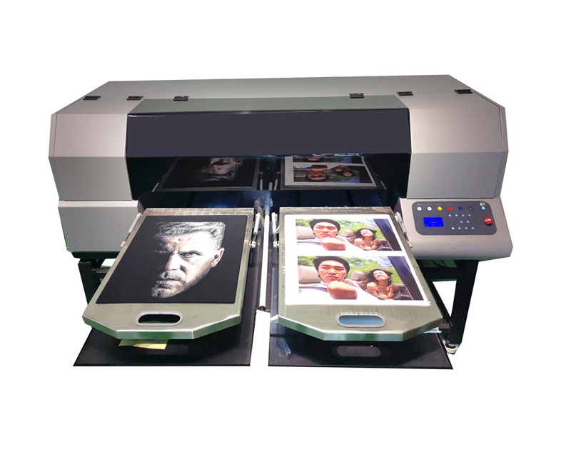 BT200 white ink double station 4 heads